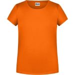 James+Nicholson Mädchen-T-Shirt aus Bio-Baumwolle 8007G - Orange L