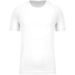 Kariban PA438 Herren-Sport-T-Shirt – Weiß XS