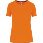 Damen-Sport-T-Shirt Kariban PA4013 – Fluoreszierendes Orange L