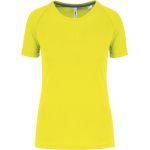 Damen-Sport-T-Shirt Kariban PA4013 – Fluoreszierendes Gelb XXL