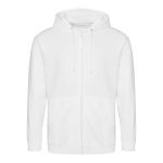 Herren-Kapuzenpullover mit Reißverschluss ZOODIE – Arktisweiß S