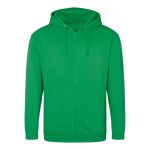 Herren-Kapuzenpullover mit Reißverschluss ZOODIE – Kelly Green L