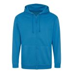 Herren-Kapuzenpullover mit Reißverschluss ZOODIE – Sapphire Blue S