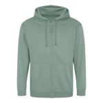 Herren-Kapuzenpullover mit Reißverschluss ZOODIE – Dusty Green M