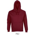 Unisex Kapuzenpullover CONDOR - Burgunderrot XL
