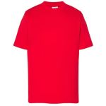 Kinder-T-Shirt mit kurzen Ärmeln TSRK150 – Rot 5/6 Jahre