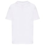 Kinder-T-Shirt mit kurzen Ärmeln TSRK150 – Weiß 9/11 Jahre