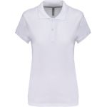 Damen Poloshirt Kariban K242 - Weiß L