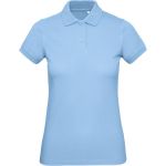 Damen-Poloshirt B+C Inspire Polo – Himmelblau S