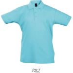 Kinderpoloshirt Summer Kids II - Atollblau 8 Jahre