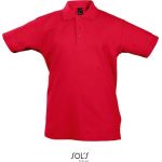 Kinderpoloshirt Summer Kids II - Rot 10 Jahre