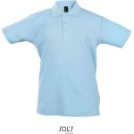 Kinderpoloshirt Summer Kids II – Himmelblau 12 Jahre