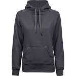 Damen Kapuzenpullover TeeJays 5431 - Dunkelgrau L