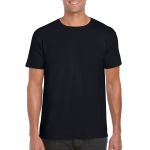 Herren T-Shirt Gildan GI64000 - Schwarz 4XL