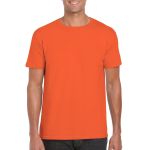 Herren T-Shirt Gildan GI64000 - Orange M