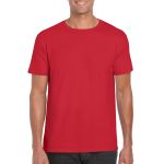 Herren T-Shirt Gildan GI64000 - Rot S