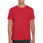Herren T-Shirt Gildan GI64000 - Rot L